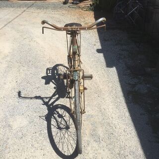 値下げしました！！ナショナル 自転車 現状品 古い自転車 昭和レトロ ヴィンテージ　※写真確認願いますの画像