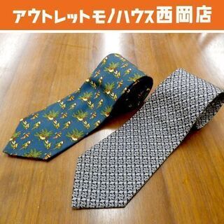 お値下げ中！ フェラガモ＆アニエスベー ブランド ネクタイ タイ...