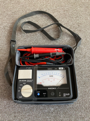 絶縁抵抗計　メガー　IR4032