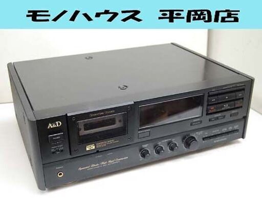 ジャンク A&D カセットデッキ GX-Z9100EV アカイ 通電確認済み オーディオ ☆ PayPay(ペイペイ)決済可能 ☆ 札幌市 清田区 平岡
