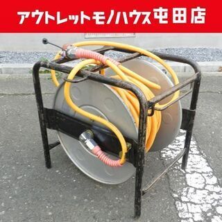 HITACHI/日立工機 6mm用 高圧エアホースリール エアホース 約30m 最高使用空気圧2.94MPa