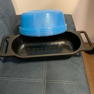 IKEA イケア　キッチン用品　水切りトレー&お皿のカバーの画像
