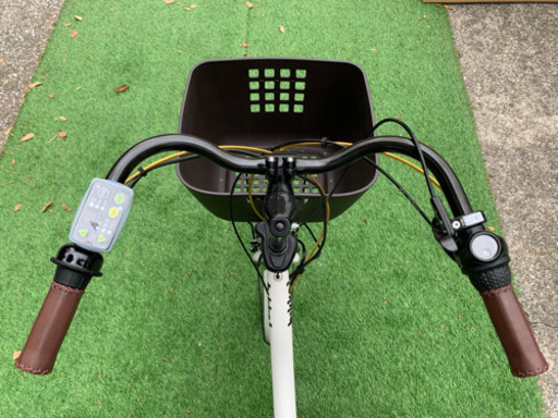【野】ブリヂストン ビッケ2 20型 子供乗せ電動アシスト付き自転車