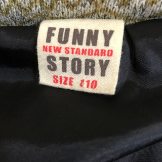 FUNNY STORY  ダウンベスト  110センチの画像