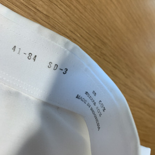 メンズ／ワイシャツ／白シャツ／長袖の画像