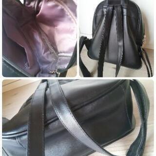 ♡ リュック レディース ベージュ＆ブラック2個セット ♡の画像