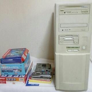 (売れました)WIN98自作DOS/Vパソコン（ジャンク）