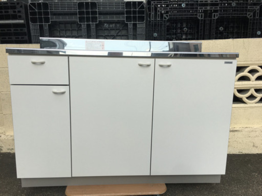 sj0695  ★未使用　クナップ　クリンプレティ流し台　　右側シンク　CIS-120MFR