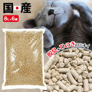 猫砂　ひのき　