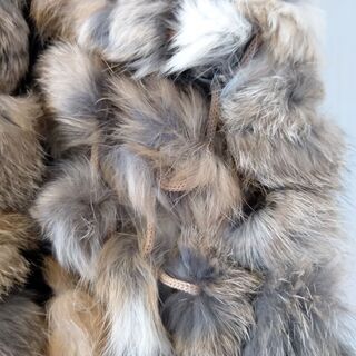 ロングボールマフラー　ラパン(うさぎ)　ブラウンの画像