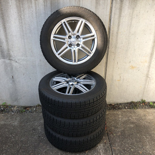 日産ノートe-POWER アルミ付スタッドレス 4本セット