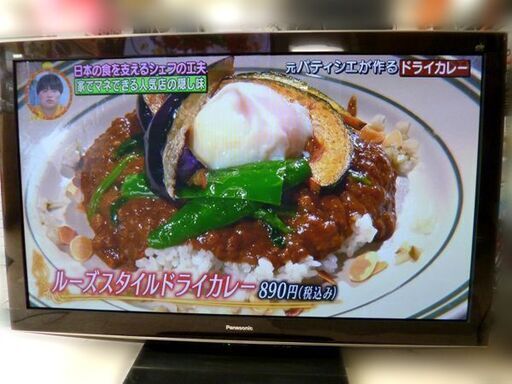 【自社配送は札幌市内限定】Panasonic/パナソニック VIERA/ビエラ 54インチ デジタルハイビジョンプラズマテレビ TH-P54VT2 2011年製 中古【USED】