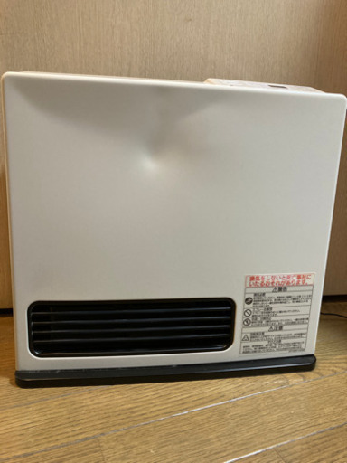 値下げ　ガスホース付き　ガスファンヒーター　13A 12A 東京ガス　Rinnai