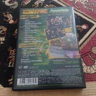 スコーピオンズ アマゾニア ライブ DVD SCORPIONS Amazonia LIVE DVD 蠍団 ヘビメタ ハードロック の画像