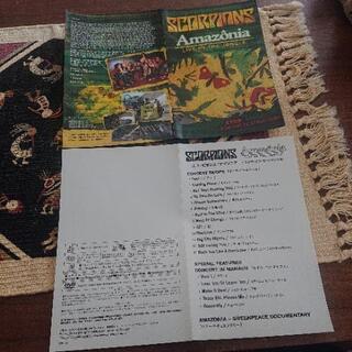 スコーピオンズ アマゾニア ライブ DVD SCORPIONS Amazonia LIVE DVD 蠍団 ヘビメタ ハードロック の画像