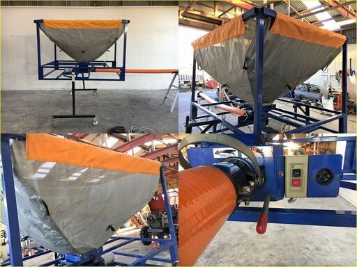 【SOLD OUT】お引き取り限定 石井製作所 籾コンテナ Lコン YOUNG GY800・1000 電源3相200V【農機具でっく】