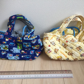 ［決まりました］お弁当箱巾着袋2個セット