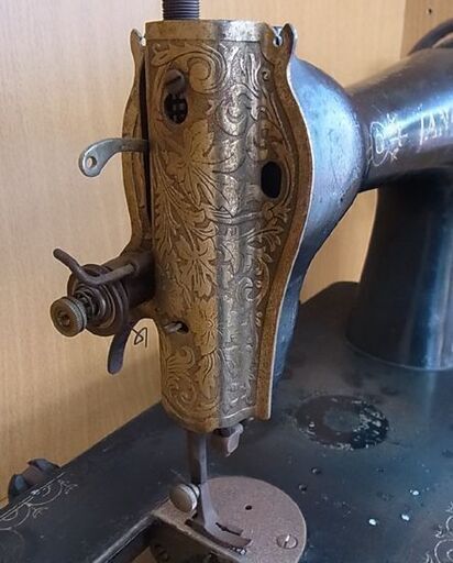 ☆ ジャンク ジャノメ ミシン ブラック 黒 アンティーク ヴィンテージ ビンテージ 昭和レトロ SEWING MACHINE  札幌 北20条店