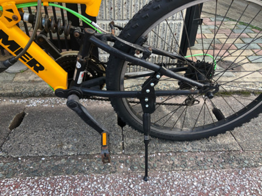 中古　ハマー　マウンテンバイク　Wサス　自転車