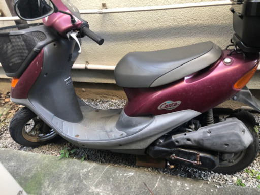 ホンダ　ライブディオ　リアBOX付き！