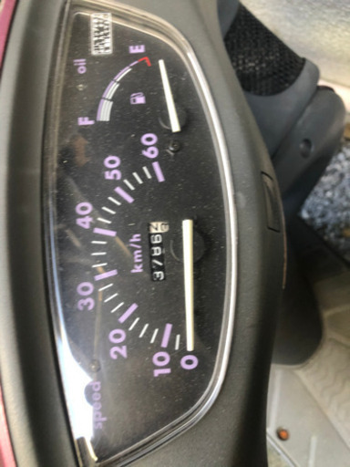 ホンダ　ライブディオ　リアBOX付き！