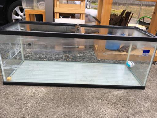 120cmガラス水槽&120cm水槽台