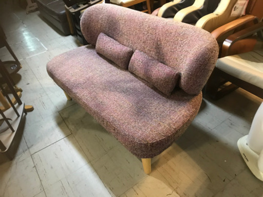 JF01237 2人掛けソファ クッション付き