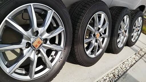 ブリヂストンブリザックVRX　ホイル付　165/65R14　トール・ルーミー・タンク　