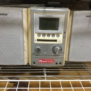SONY CD&MDコンポ 説明書有り