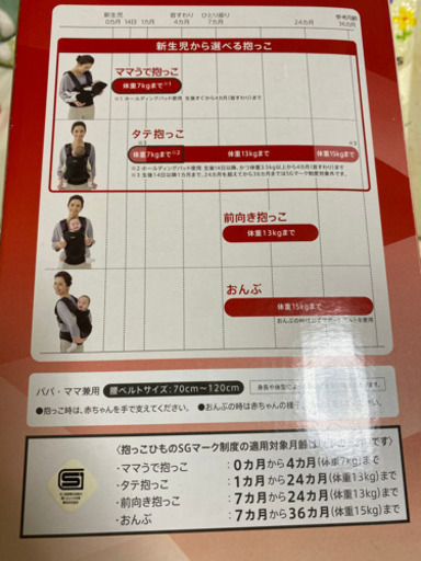 Aprica アプリカ アップリカ 抱っこ紐 コアラ