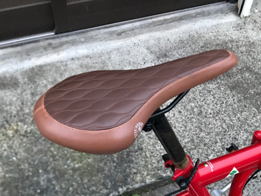 ALFA ROMEO アルファロメオ ミニベロ  折りたたみ自転車 FDB186 レッド 6段変速 18インチ 動作確認済み美品
