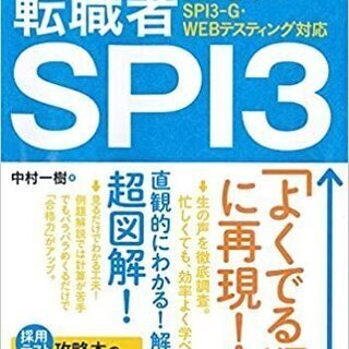 ＳＰＩ問題集（転職者用）２冊セットの画像