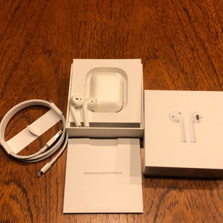 Apple AirPods 第二世代 無線充電 ケーブル未使用 箱付き