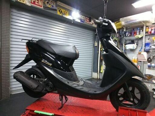 東京都板橋区高島平から　AF34ライブディオ（黒）　ホンダ最後の２サイクルモデル！シャッターキー付きの3型の最終型！　整備済みでそのまま乗れます２スト２サイクル　原付き　原チャリ　50cc　スクーター 　安い　お買い得です