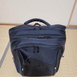 【大容量・短期出張に便利】Willingリュック 40L ブラックの画像