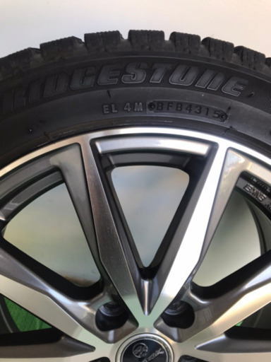 【値下げ】ブリザック　215/50R17　4本　ホイールセット　ENKEI　17ｘ7.0J+53　ブリヂストン　スタッドレスタイヤ　R