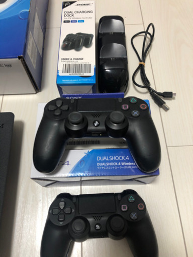 【超美品•お買い得】PS4 ジェットブラック　500GB