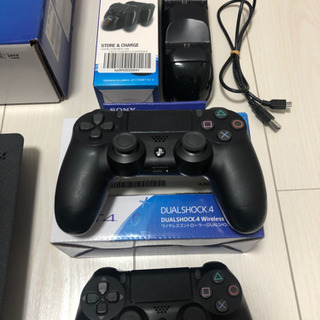 【超美品•お買い得】PS4 ジェットブラック　500GBの画像