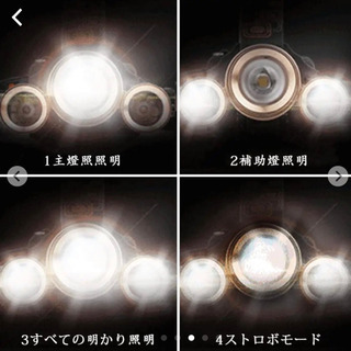 LEDヘッドライト　CREE  使用期間1カ月の画像