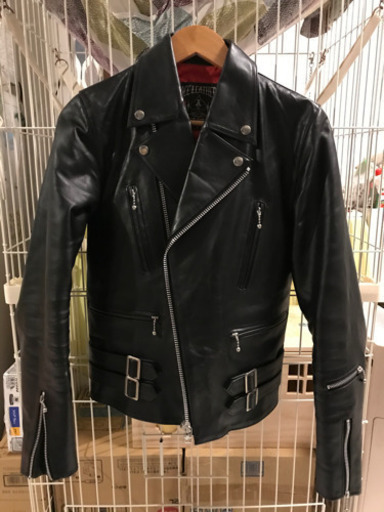 【値下げ】ライダースジャケット　革ジャン