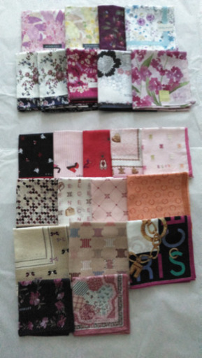 ブランドハンカチ  セリーヌ 他　まとめ売り