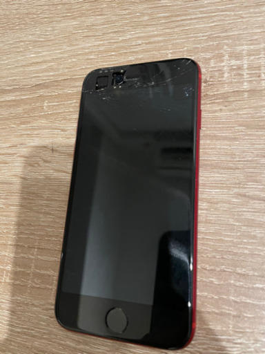 iPhone8 64G Red 画面割れあり