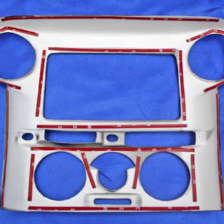 30系 bB 3Dインテリアパネル 黒木目 10ピースセットの画像