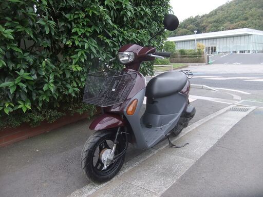 スズキ　レッツ４　中古実動美車　バッテリーフル充電済み　オイル交換後引き渡し　前かご付き　ナンバー登録書類有