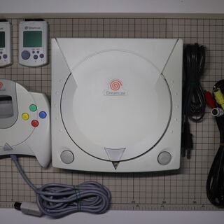 ドリームキャスト SEGA 本体 HKT-3000 通電OK　ビ...