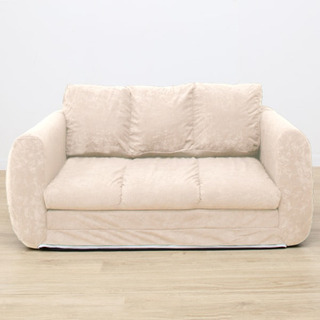 ニトリ　2人掛けソファ　3way ソファベットの画像