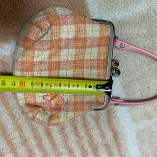手提げがま口財布