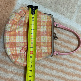 手提げがま口財布の画像