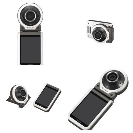 値下げ　casio exilim exーfr100 純正セルフ棒付き