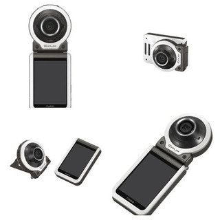 値下げ　casio exilim exーfr100 純正セルフ棒付き